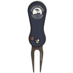 Pebble Beach Springer Divot Tool-Navy