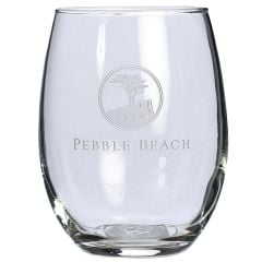 Pebble Beach Stemless Wine Glass