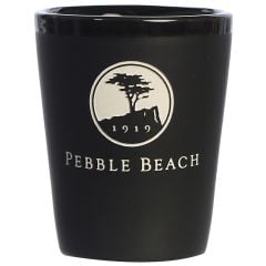 Pebble Beach Ceramic Shot Glass