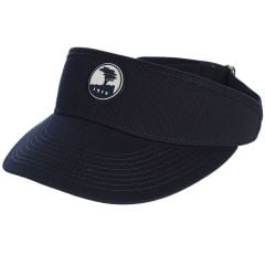Pebble Beach Large Brim Adjustable Visor by Ahead-Navy