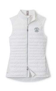Pebble Beach Women's Fuse Hybrid Vest by Peter Millar-White-XS