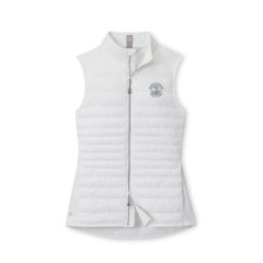 Pebble Beach Women's Fuse Hybrid Vest by Peter Millar-White-M