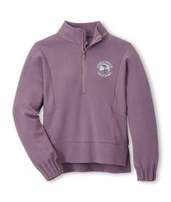 Pebble Beach Women's Flora Knit Half-Zip Pullover by Peter Millar