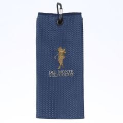 Del Monte Navy Micro Scrubber Golf Towel