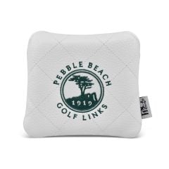 Pebble Beach Checkered Pin Flag Collection Mallet Putter Cover