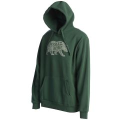 Pebble Beach Comfort Heather Forest Bear Hoodie by American Needle-Forest-XL