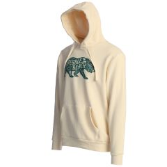 Pebble Beach Comfort Heather Forest Bear Hoodie by American Needle-Bone-S