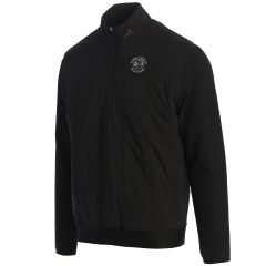 Pebble Beach Ultimate365 Quilted DWR 1/2 Zip Pullover by adidas-Black-XL