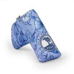 Pebble Beach California Poppy Blade Putter Cover-Blue