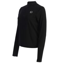 Pebble Beach Women's Lightweight Quarter Zip by Sun Day Red-Black-L