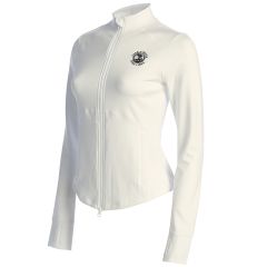 Pebble Beach Riviera Midweight Full Zip Jacket by Sun Day Red-S-White