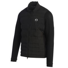 Pebble Beach Insulated Grid Jacket by Sun Day Red-S-Black
