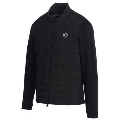 Pebble Beach Insulated Grid Jacket by Sun Day Red-XL-Navy