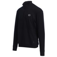Pebble Beach Hibrid Lightweight 1/4 Zip by Sun Day Red-S-Navy