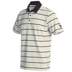 Pebble Beach Cypress Stripe Polo by Sun Day Red