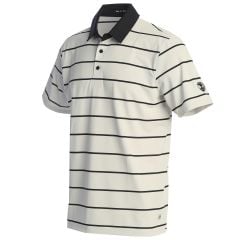 Pebble Beach Cypress Stripe Polo by Sun Day Red-2XL-White