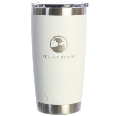 Pebble Beach 20oz Rambler Tumbler -White