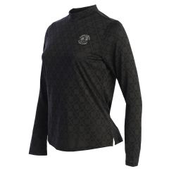 Pebble Beach Women's Ultimate365 HEAT.RDY Mock by adidas-Black-L