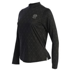 Pebble Beach Women's Ultimate365 HEAT.RDY Mock by adidas-Black-XL