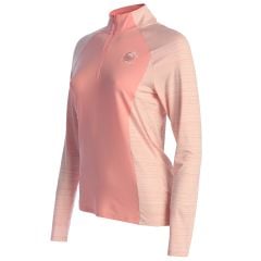 Pebble Beach Women's Ultimate 365 1/4 Zip Mock by adidas-Pink-XL
