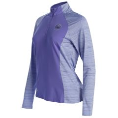 Pebble Beach Women's Ultimate 365 1/4 Zip Mock by adidas-Purple-M