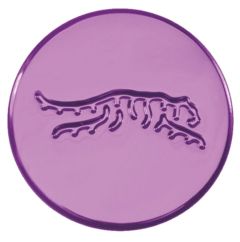 Limited Edition half Moon Ball Marker by Sun Day Red-Purple