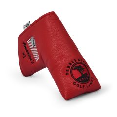 Pebble Beach Solid Elite Studio Blade Putter Cover-Red