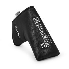 Spyglass Hill Solid Elite Studio Blade Putter Cover-Black
