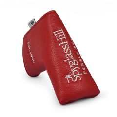Spyglass Hill Solid Elite Studio Blade Putter Cover-Red