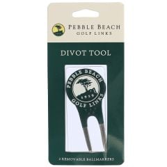 Pebble Beach Divot Tool and Ball Markers