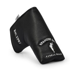 Spanish Bay Solid Elite Studio Blade Putter Cover-Black