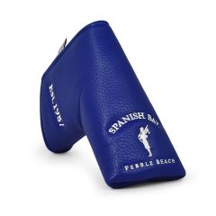 Spanish Bay Solid Elite Studio Blade Putter Cover-Blue