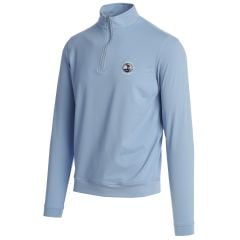 Pebble Beach Perth Cross-Hatch Performance Quarter Zip