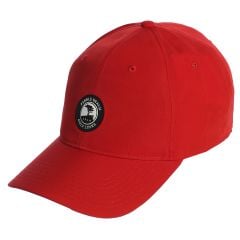 Pebble Beach Performance Crestable Golf Hat by adidas-Red