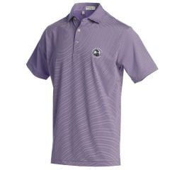 Pebble Beach Crown Sport Striped Polo by Peter Millar