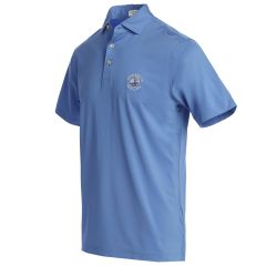 Pebble Beach Solid Polo by Peter Millar-Sea Blue-S