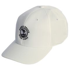 Pebble Beach Tour Snap Crestable Hat by adidas-White