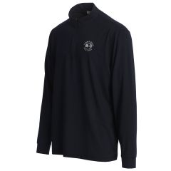 Pebble Beach Lightweight Quarter Zip by Sun Day Red-Navy-L