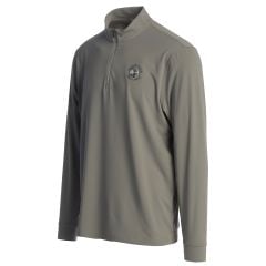 Pebble Beach Lightweight Quarter Zip by Sun Day Red-Grey-XL