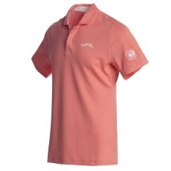 Pebble Beach Core Solid Polo by Sun Day Red-Pink-XL