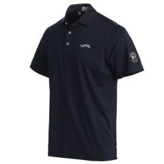 Pebble Beach Fairway Solid Polo by Sun Day Red