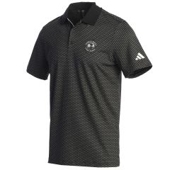 Pebble Beach Beyond Textured Polo by adidas-Black-XL