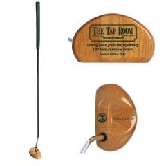 Tap Room Bar Cherry Wood Left Handed Putter by Musty Putters