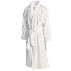 Microfiber Ultra Luxury Robe From The Lodge at Pebble Beach-White-L