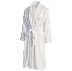 Microfiber Ultra Luxury Robe From The Lodge at Pebble Beach-White-M