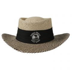 Pebble Beach Golf Links Plantation Straw Hat