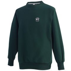 Pebble Beach Golf Men's Crew Neck Sweatshirt by Divots Sportswear-Dark Green-3XL