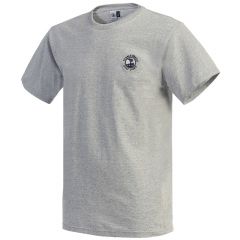 Pebble Beach Golf Cotton Jersey T-Shirt by Divots Sportswear -Grey-XL