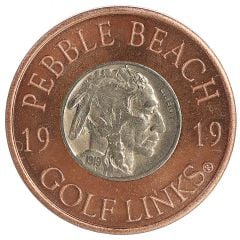 Pebble Beach 1919 Buffalo Nickel Ball Marker