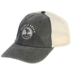 Pebble Beach Windale Trucker Hat by American Needle-Charcoal